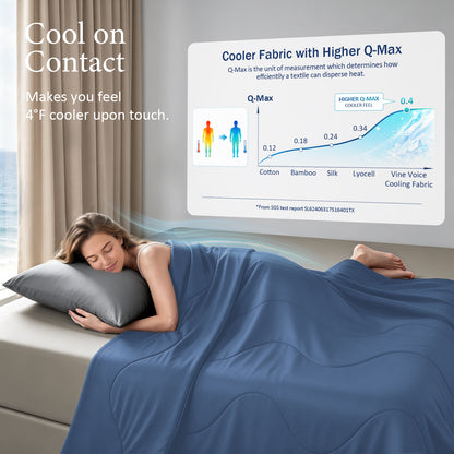 Cooling Blanket - Midnight Blue