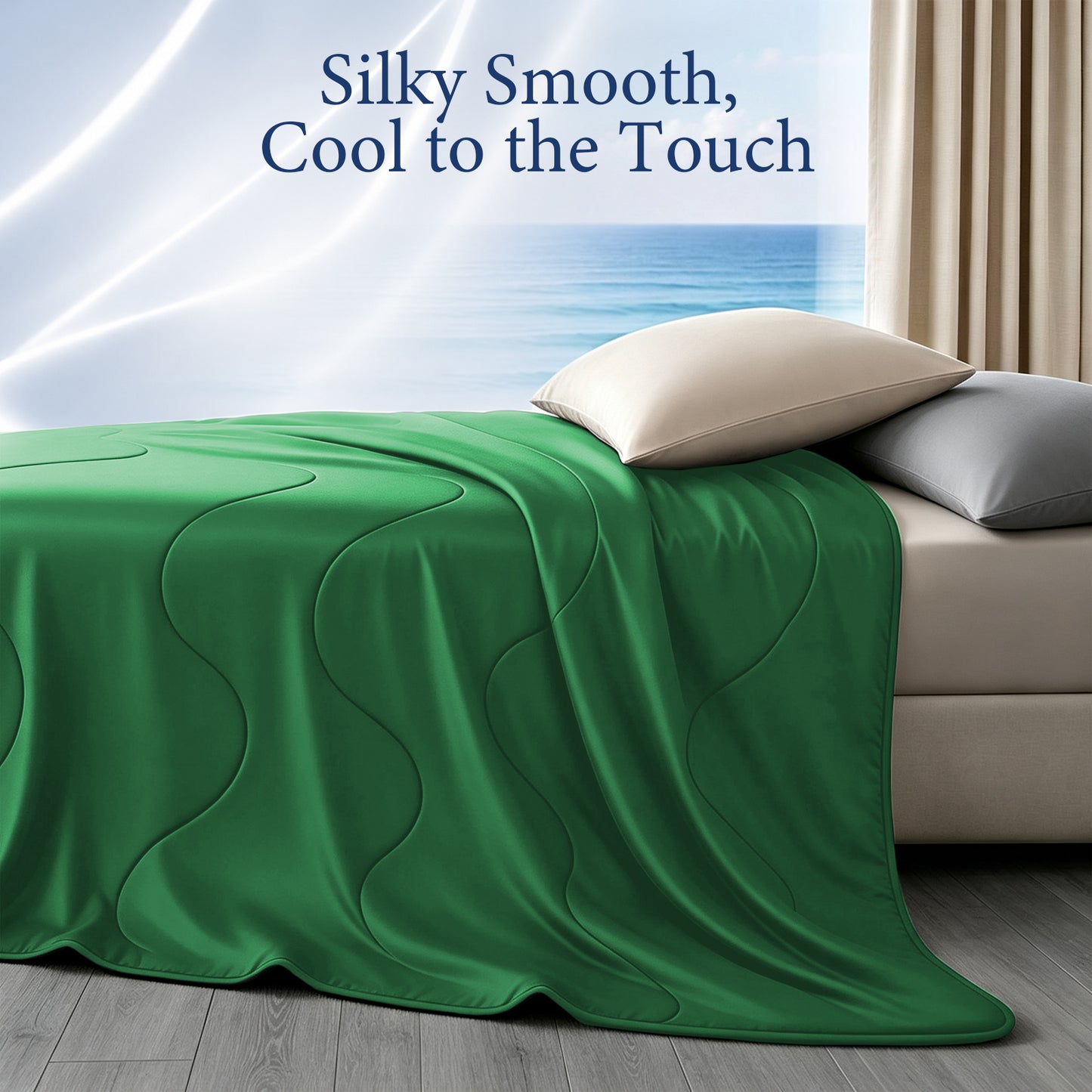 Cooling Blanket - Emerald Green