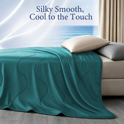 Cooling Blanket - Peacock Blue