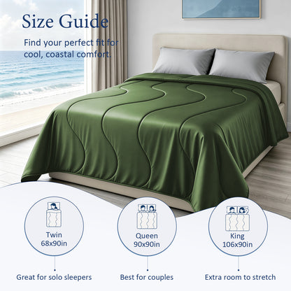 Cooling Blanket - Forest Green