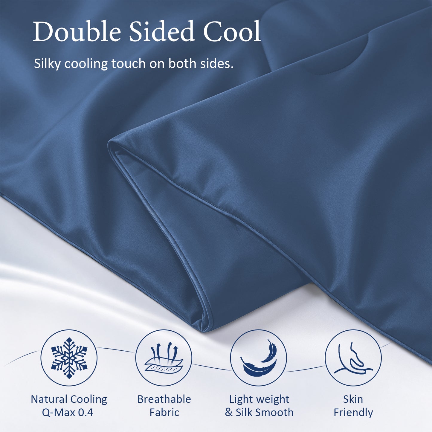 Cooling Blanket - Midnight Blue