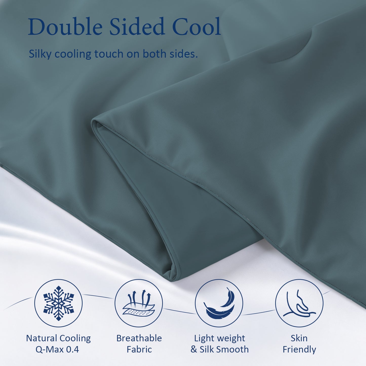 Cooling Blanket - Black-Gray