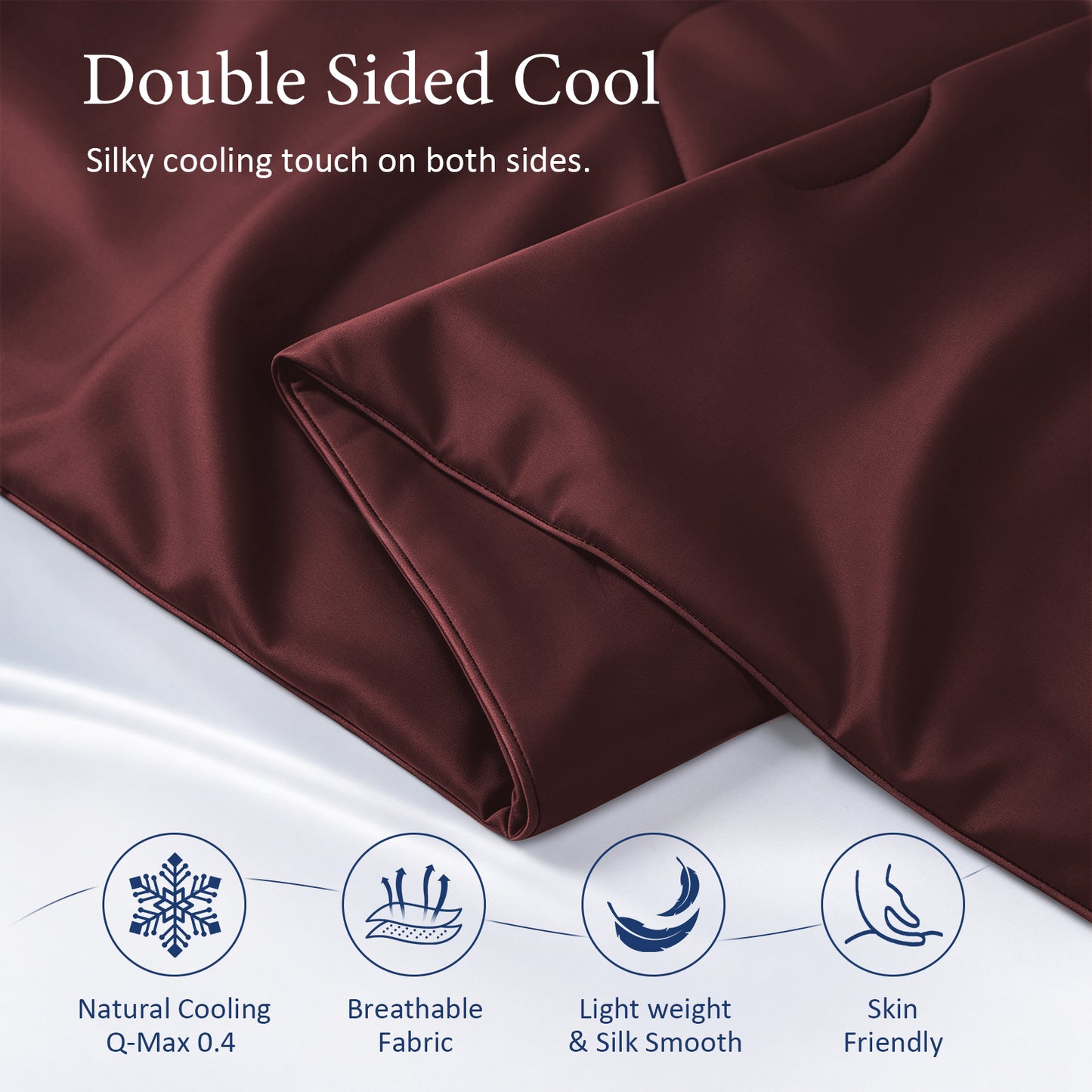 Cooling Blanket - Purple Red