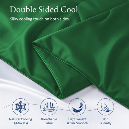 Cooling Blanket - Emerald Green