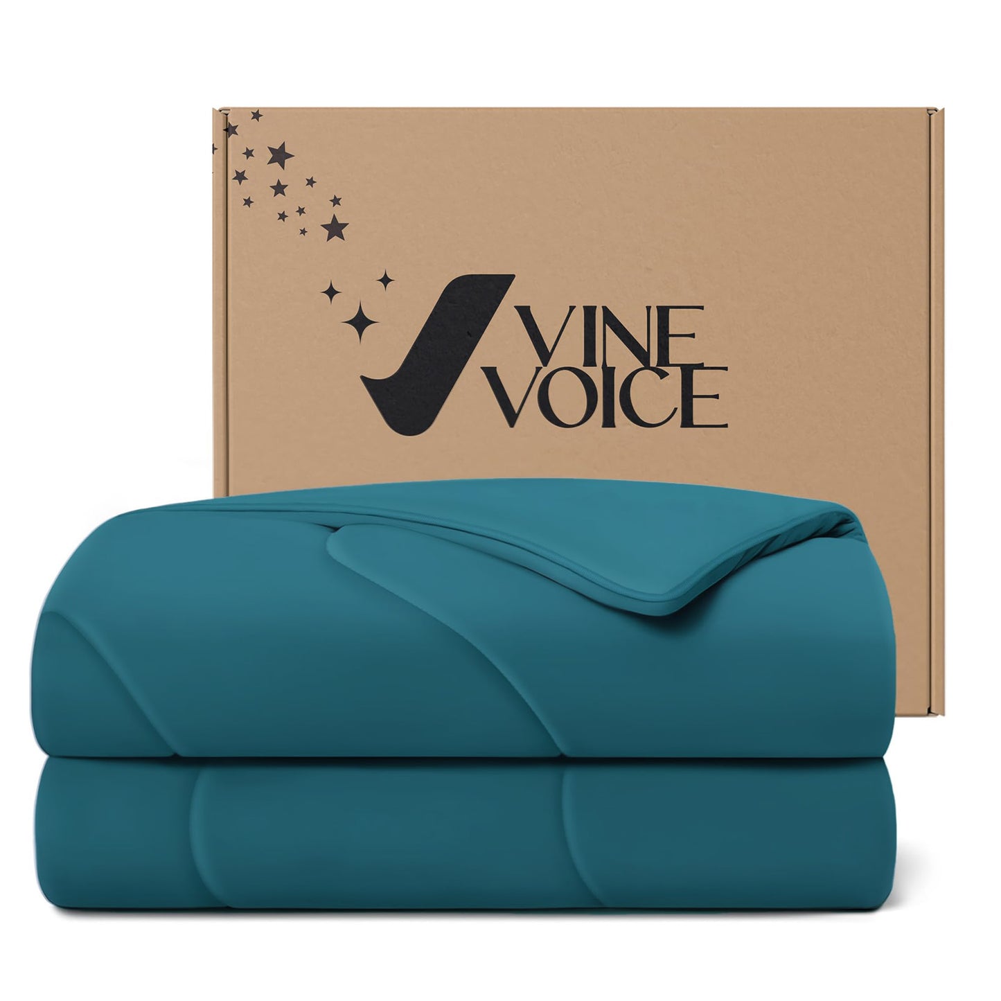 Cooling Blanket - Peacock Blue