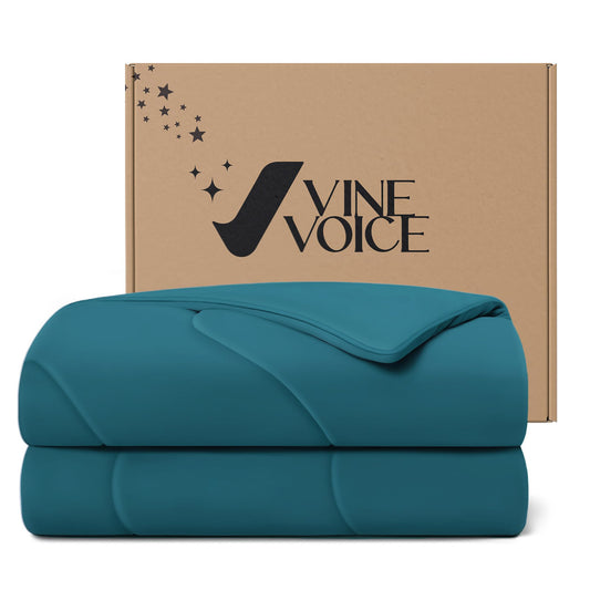 Cooling Blanket - Peacock Blue